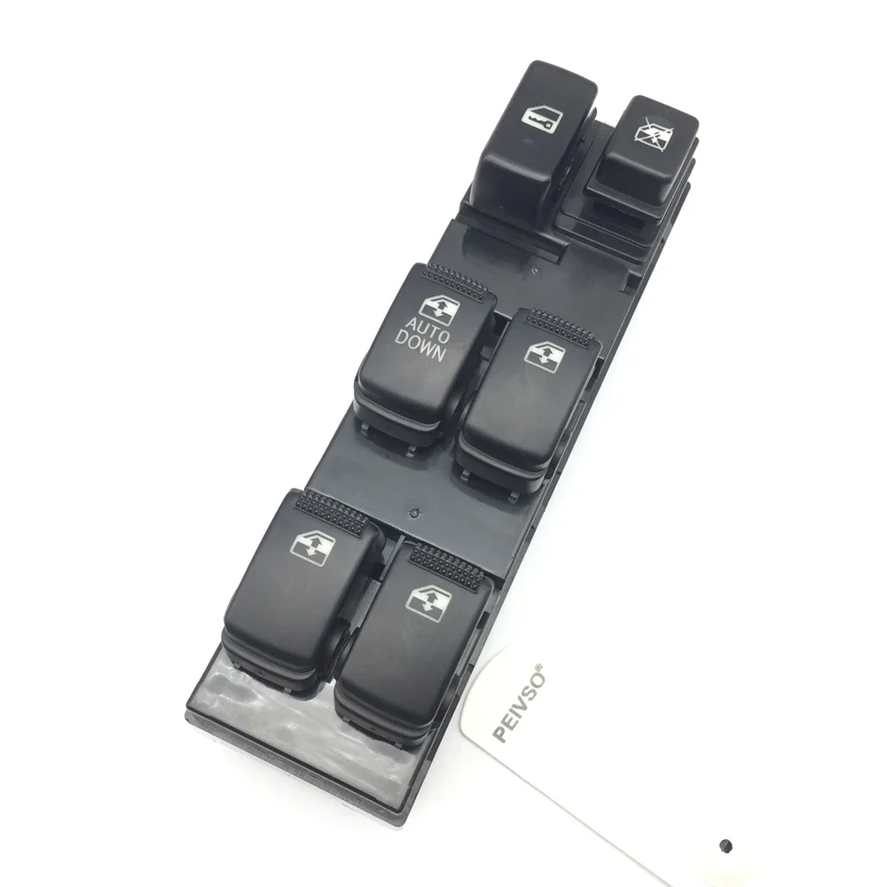CHKK-CHKK Front Left Driver Side Car Window Switch Button Master 93570-2E000 935702E000 For Hyundai Tucson 2004-2010