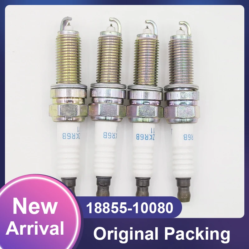 

20pcs 18855-10080 SILZKR6B11 Iridium Spark Plug For Hyundai I20 IX20 Kia Carens Carens III 18855 10080 SILZKR6B-11 1885510080