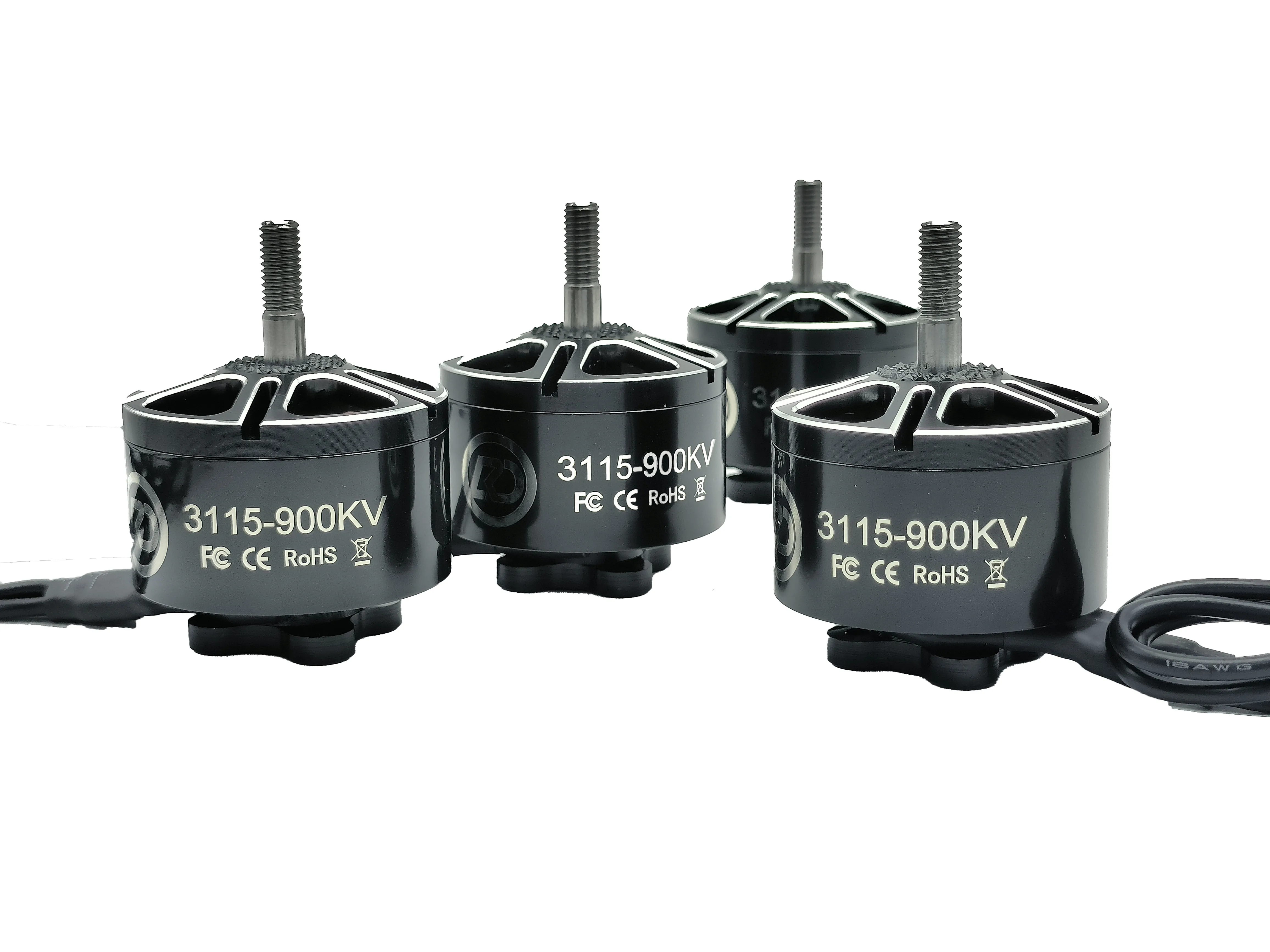 1/2/4pcs 3115 900KV Brushless 4-6s Motor For 6-9 Inch Props Compatible With Rc Drones In Fpv Racing