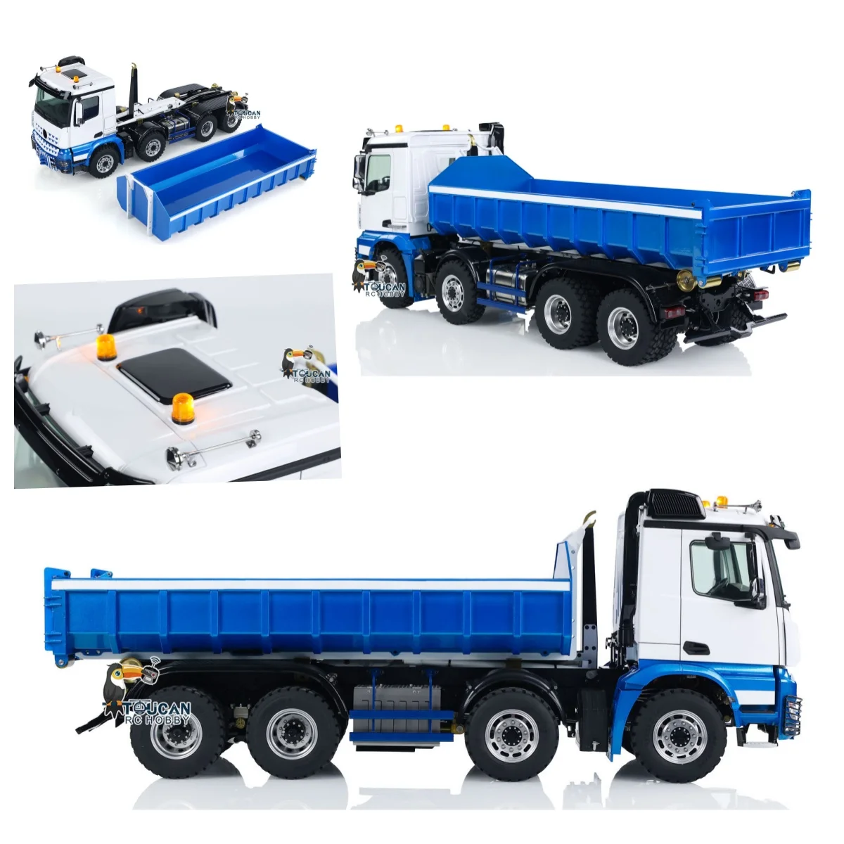 

Игрушки LESU 1/14 8x8 3348 Гидравлический радиоуправляемый самосвал RTR с дистанционным управлением Roll Off Самосвал Готовый автомобиль Легкий звук Модель