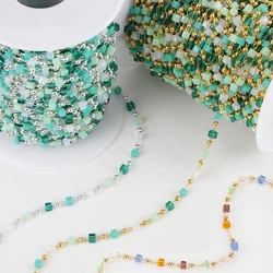 1Meter Bohemian Bead Chains for Necklace Choker KC Gold Chain Jewelry Making DIY Women Handmade Components High Quality