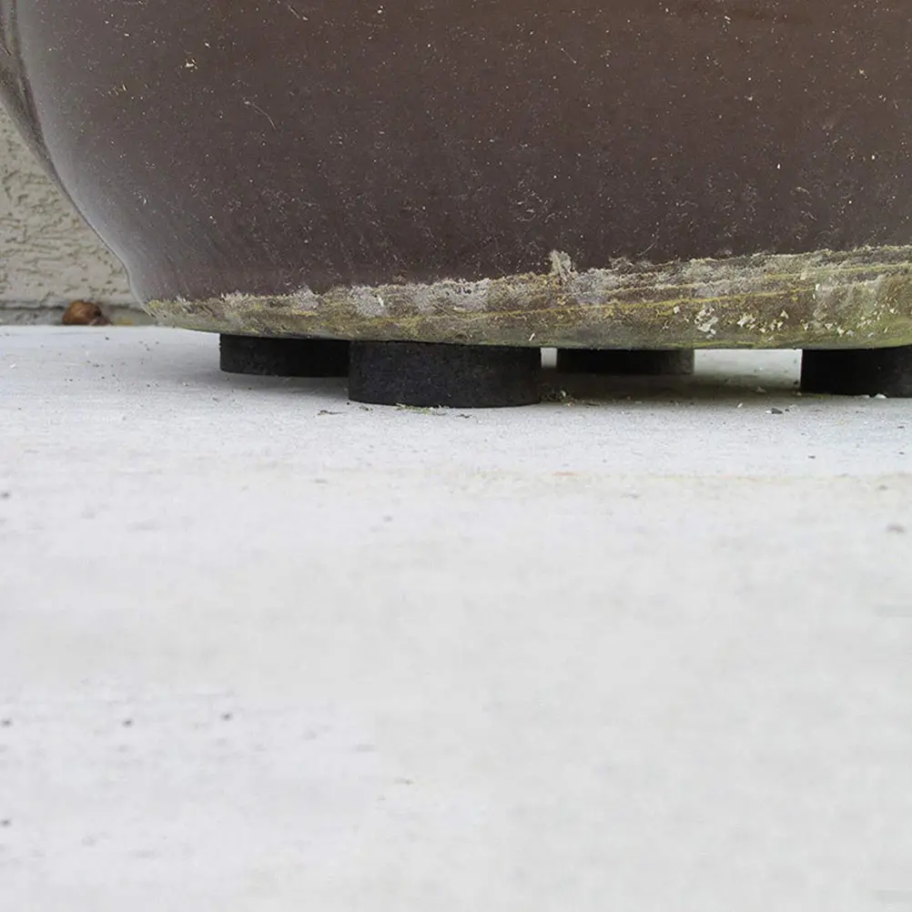 

48Pcs Invisible Flower Pot Riser Round Mats Non-Slip Plant Pot Cushions High-Quality Material Breathable Decorative Items