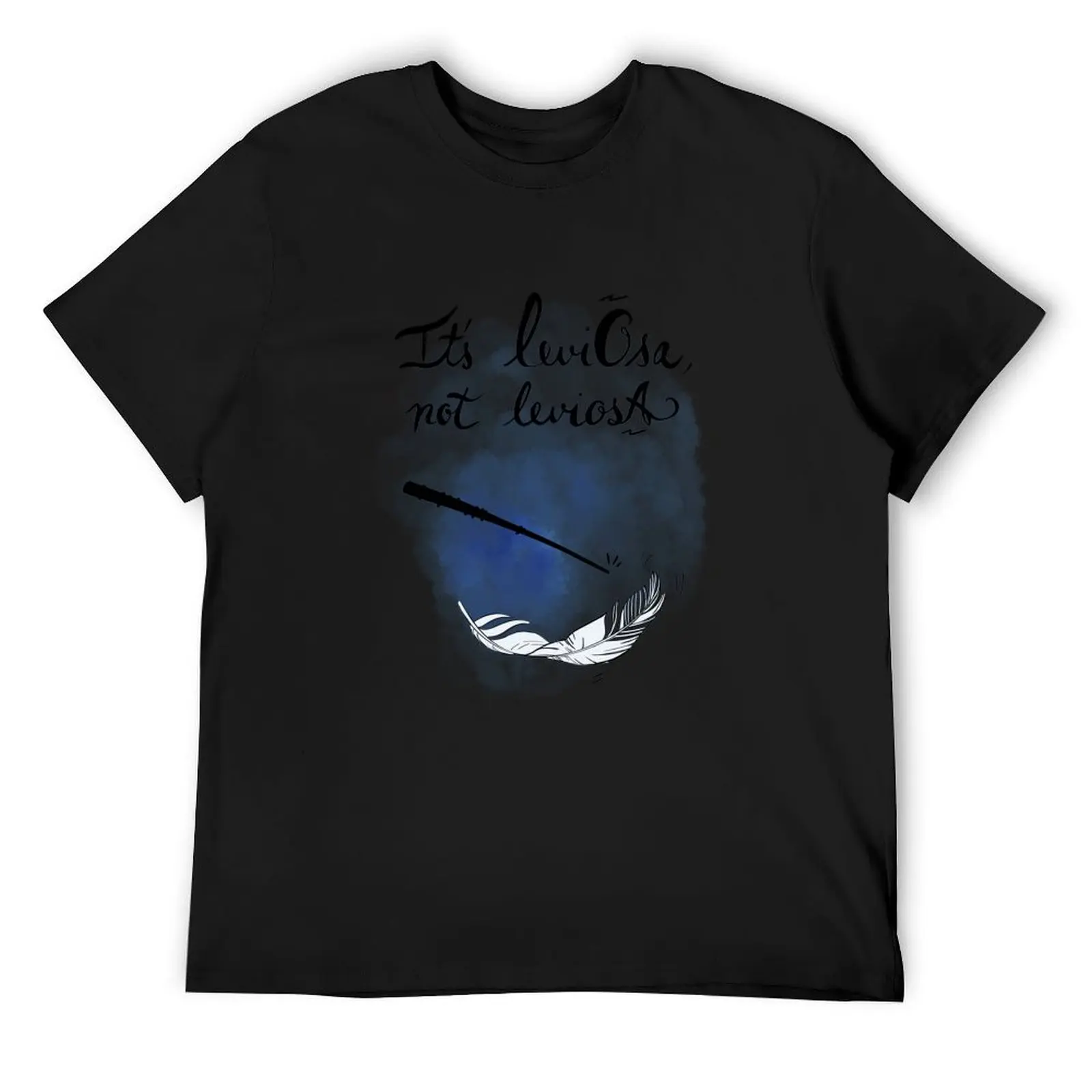 It's LeviOsa, not LeviosA T-Shirt for a boy blue archive summer tops graphics big and tall t shirts for men