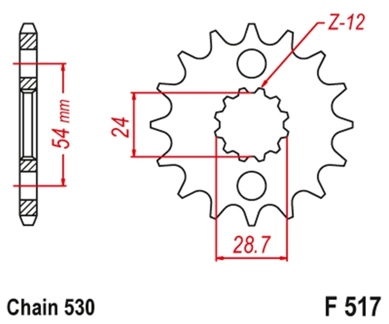 530 Motorcycle Front Rear Sprocket Kits For Kawasaki ZX-12R ZX12R ZX1200 Ninja 1200 2000-2005 ZZ-R1200 Ninja 2002-2005