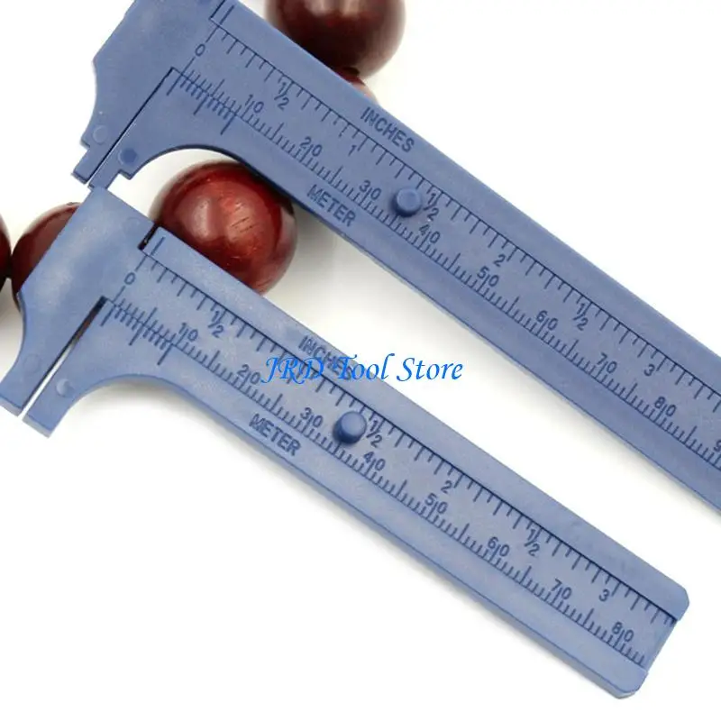 A2UD Mini Vernier Calipers Double-Side Scale Measuring Jewelry Jade Calipers Tool