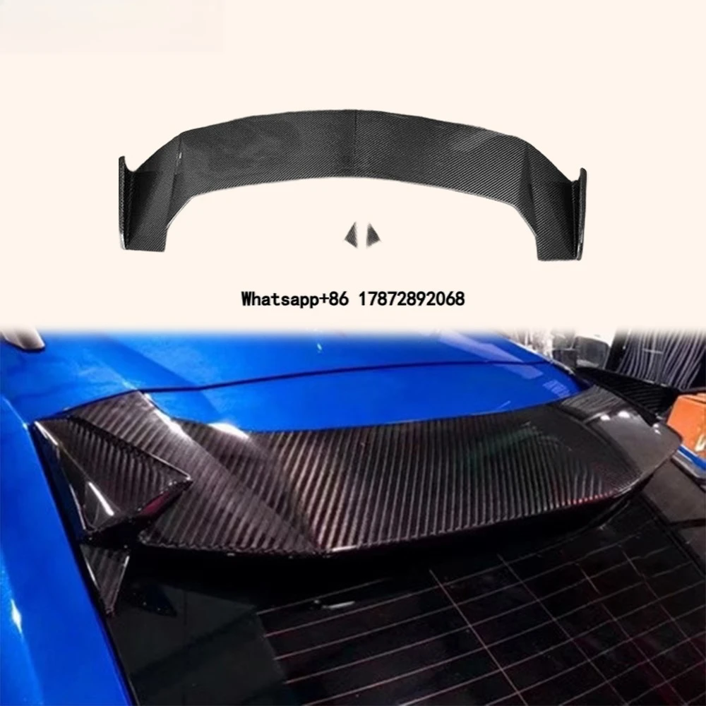 

For Urus 2018+ Carbon Fiber L Style Rear Roof Spoiler Wing Lip