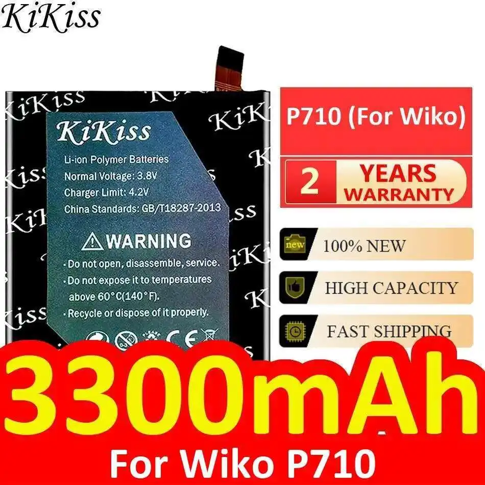 

High-Efficiency 3300Mah For Wiko P710 Mobile Phone Battery