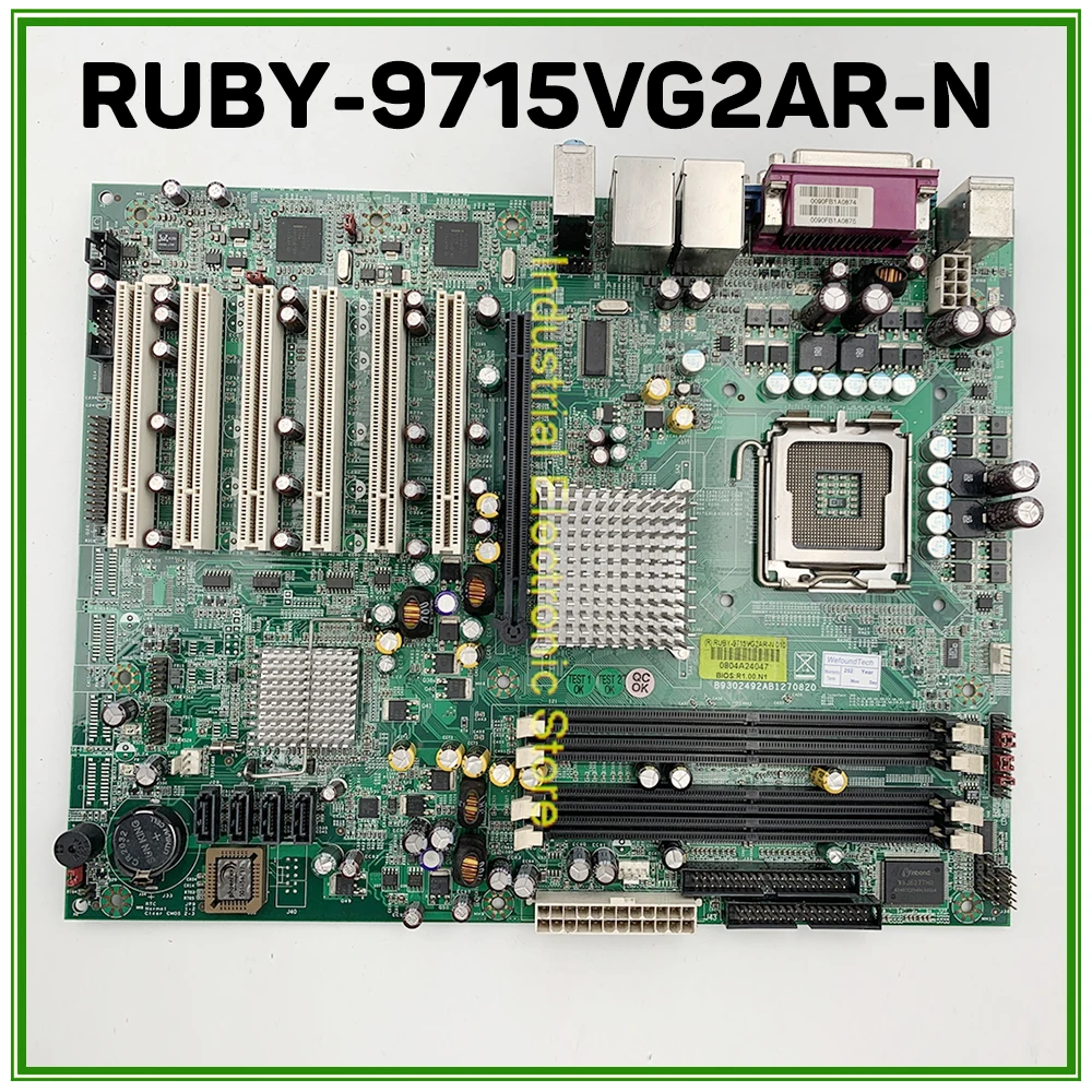 Untuk peralatan kontrol industri Motherboard B9302492AB1270820 LGA 775 RUBY-9715VG2AR-N