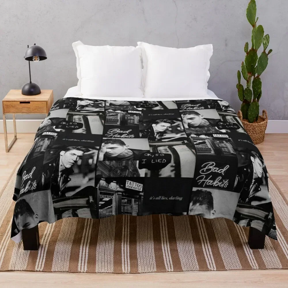 

Hardin Scott/Hero Fiennes-Tiffin Bad Habits /After Throw Blanket Warm Flannel Blanket for Couch Chair Bedroom