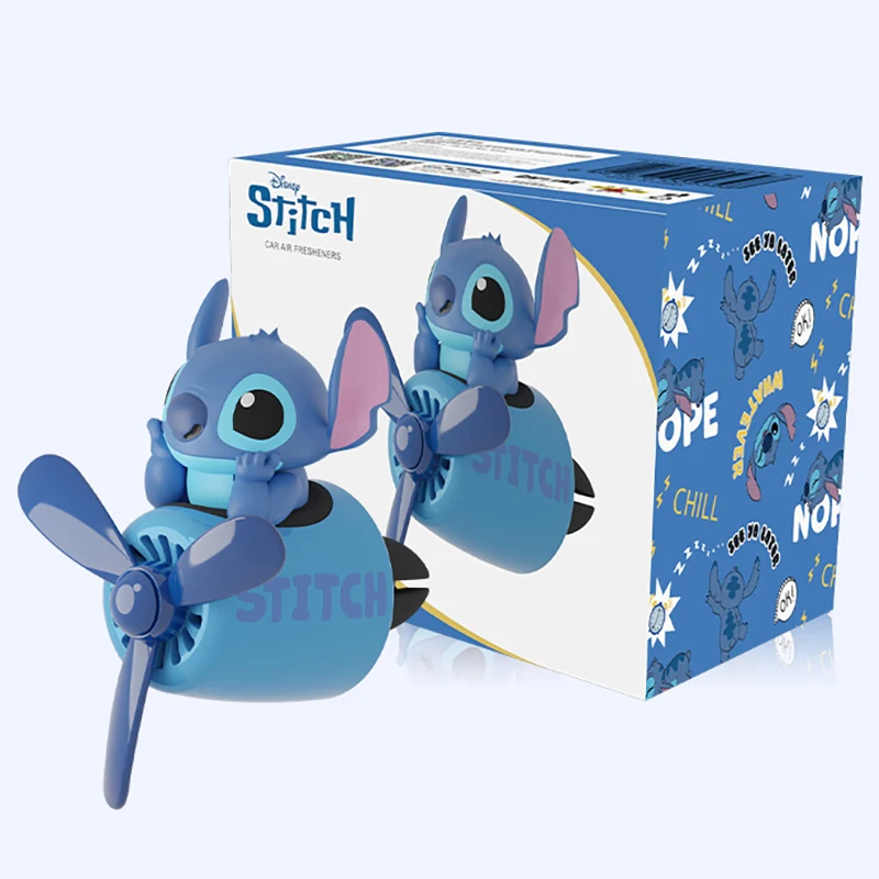 Stich Auto Lufterfrischer Nette Stich Pilot Propeller Outlet Aromatherapie Auto Innen Vent Lufterfrischer Parfüm Dekor Geschenke