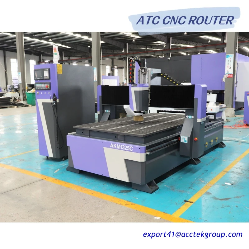 Machine de découpe de travail de calcul automatique pour bois, routeur CNC ATC pour meubles exécutifs, vente directe d'usine