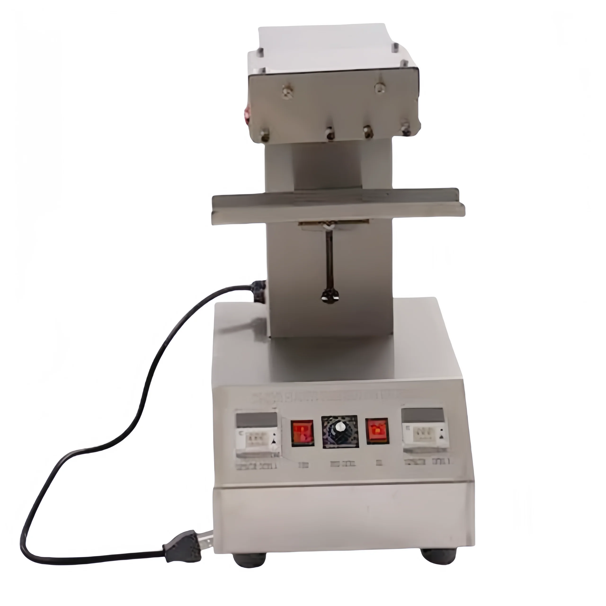 semi-automatic ointment tube tootaste ultrasonic plastic manual tube sealer sealing and printing all-in-one machine