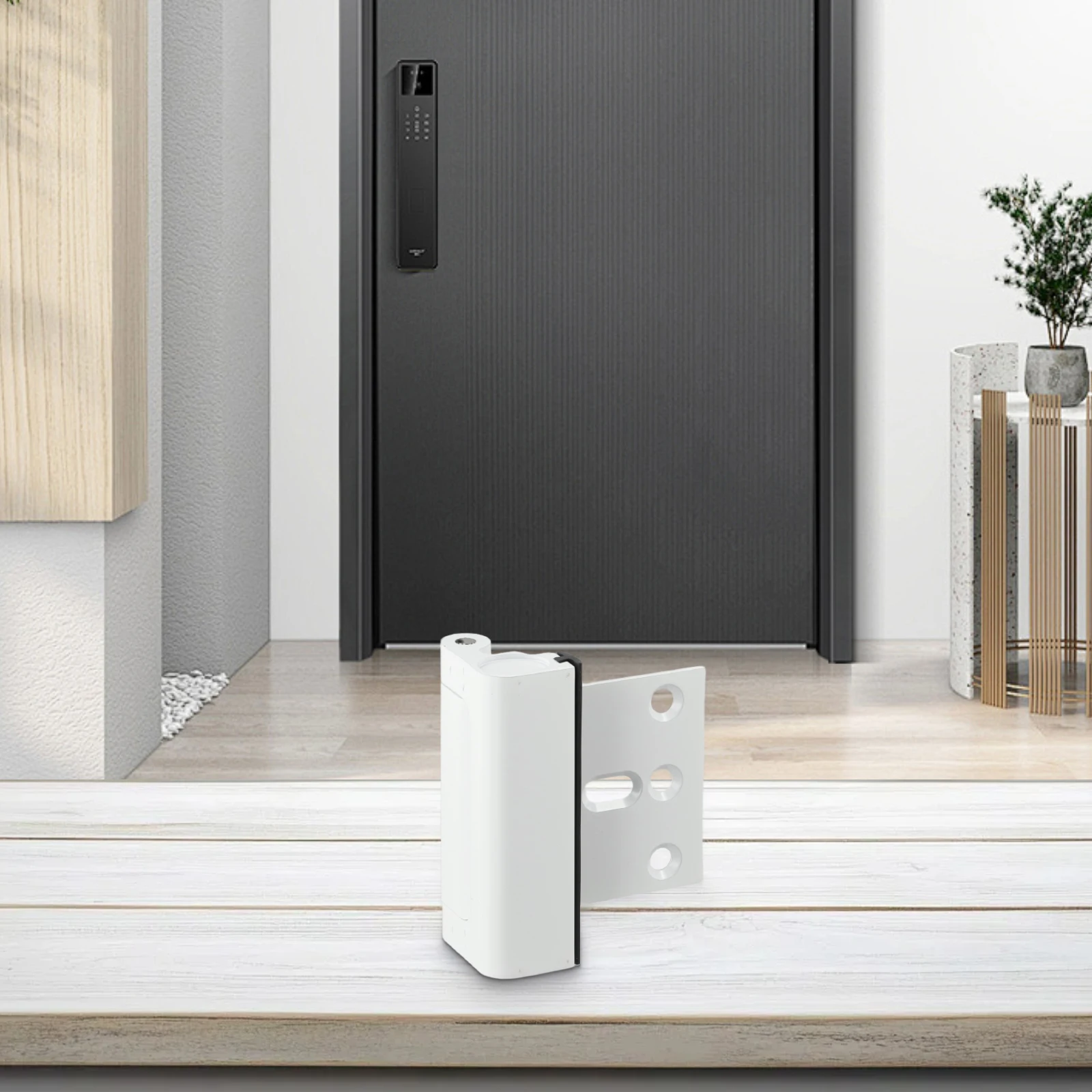 Home Security Lock High Security Lock Home Use Apartment Security 800 Lbs Force Resistance Aluminum Material Child-safe Design