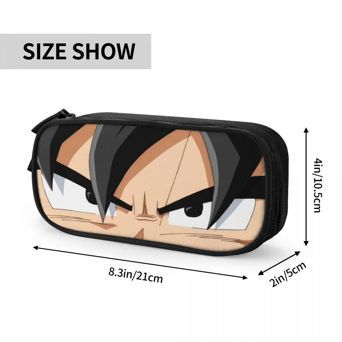 Dragon Ball Z Dragonball Anime Stiftbox für Kinder, doppellagiges Federmäppchen, Make-up-Taschen für Mädchen