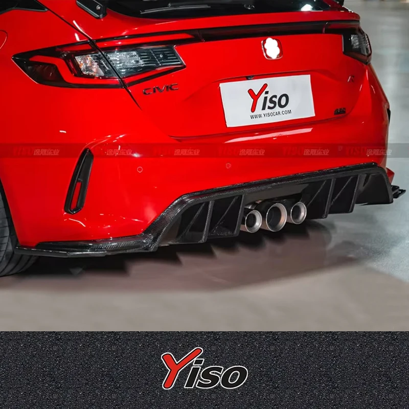 

Подходит для заднего спойлера APR из углеродного волокна TypeR FL5, модифицированная хвостовая губа, хвостовой спойлер TypeR FL5 APR, задняя губа