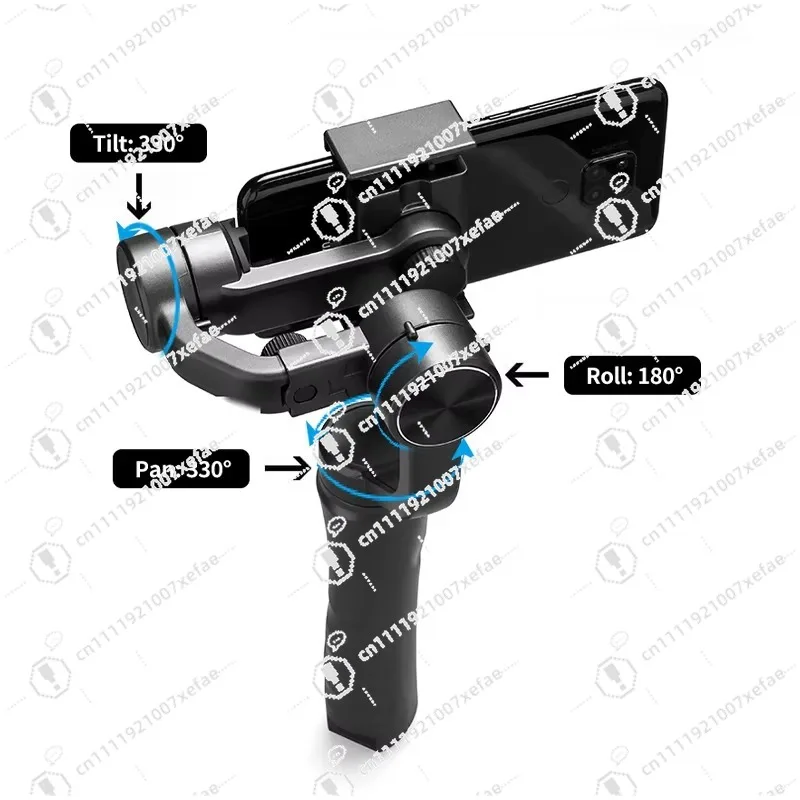 F6 mobile phone stable video handheld gimbal 3-axis stabilizer automatic selfie stick gimbal with mobile phone tripod