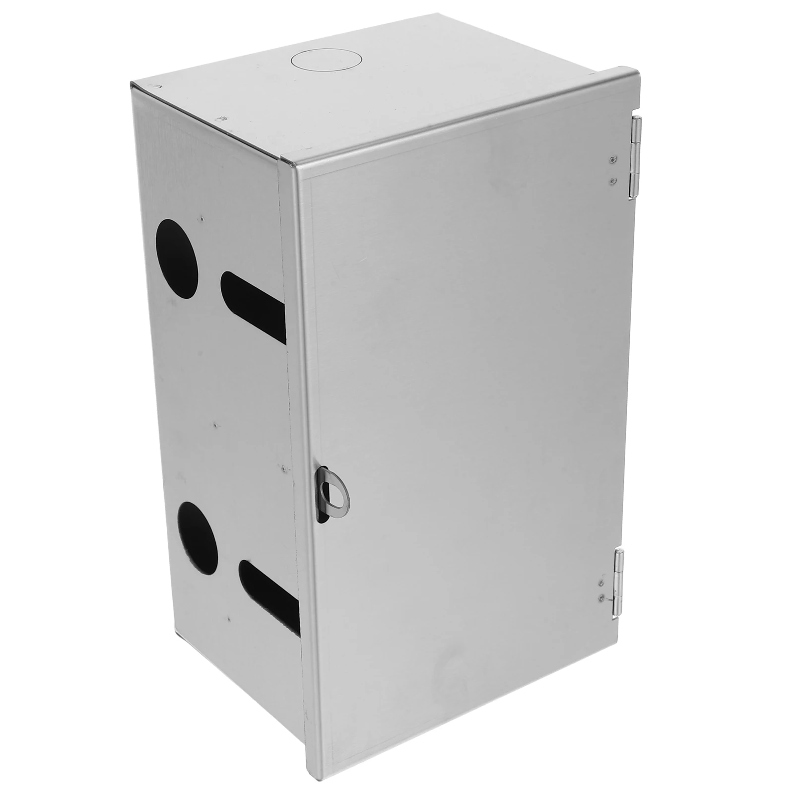 Waterproof Electrical Box Outdoor Lockable Stainless Steel Weatherproof Outlet Enclosure Ip44 Socket Cover Rainproof Plug Box