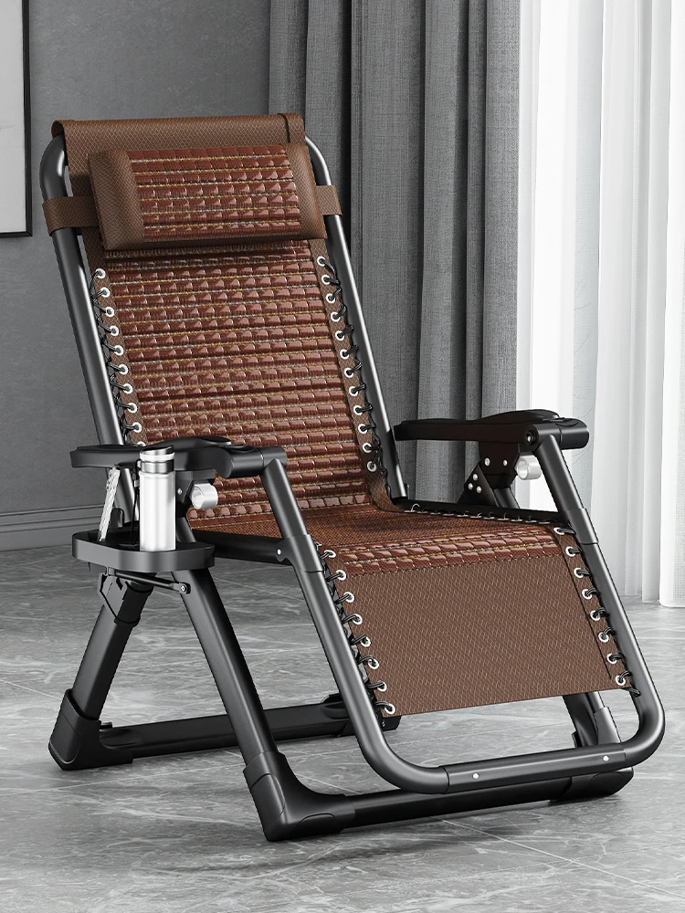 

Bamboo lounge chair, folding, lunch break, balcony, home, leisure, sturdy