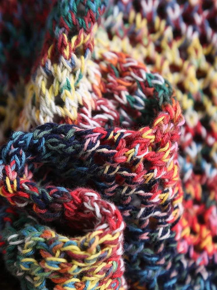 

ZPOO Summer New Hollow out Knitted Vest Women's Color Blo Thin Faion Casual Inner Wear Top Versatile Sle ort Length