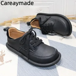 Careaymade-scarpe da donna in vera pelle Casual fondo piatto 35-43 scarpe da donna grandi scarpe da allenamento tedesche scarpe Casual retrò