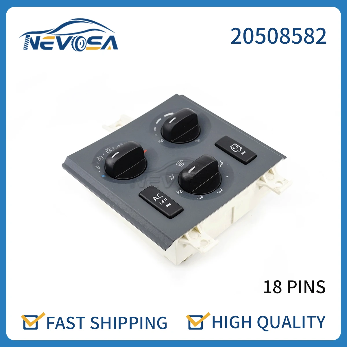 

Nevosa 20508582 18 Pins Truck Panel Combined Control Switch For Volvo FH FM 21318121 Car Parts Accessories