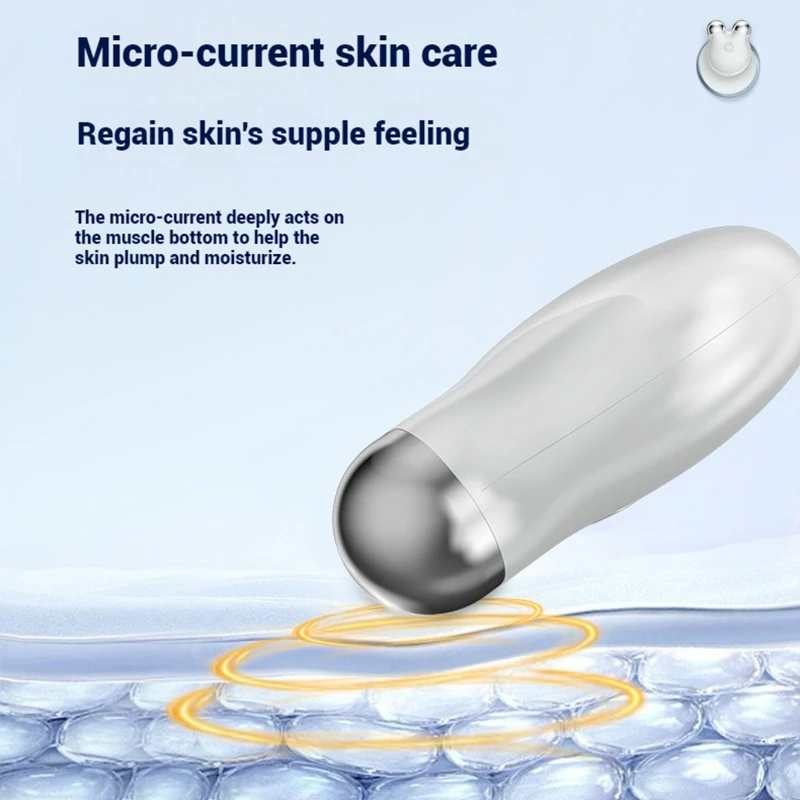 อุปกรณ์ความงาม Microcurrent EMS Face Slimming Device เครื่องนวดหน้าสําหรับการยก กระชับ และนําเข้าไอออน