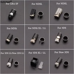 For GBA SP For NDSL NDSi XL Rotating Shaft Spindle Hinge Metal Ring Replacement For New 3DS XL LL Axis Sleeve Lamp Post