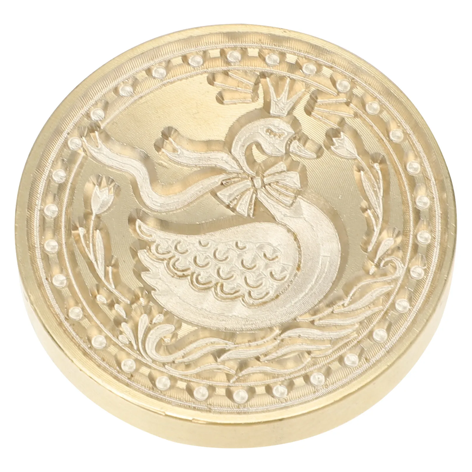 Fire Wax Seal Stamp Head Premium Brass Valentine's Day Xmas Envelope Sealing Lacquer Head Smooth Non-Stick Easy Clean Decorative