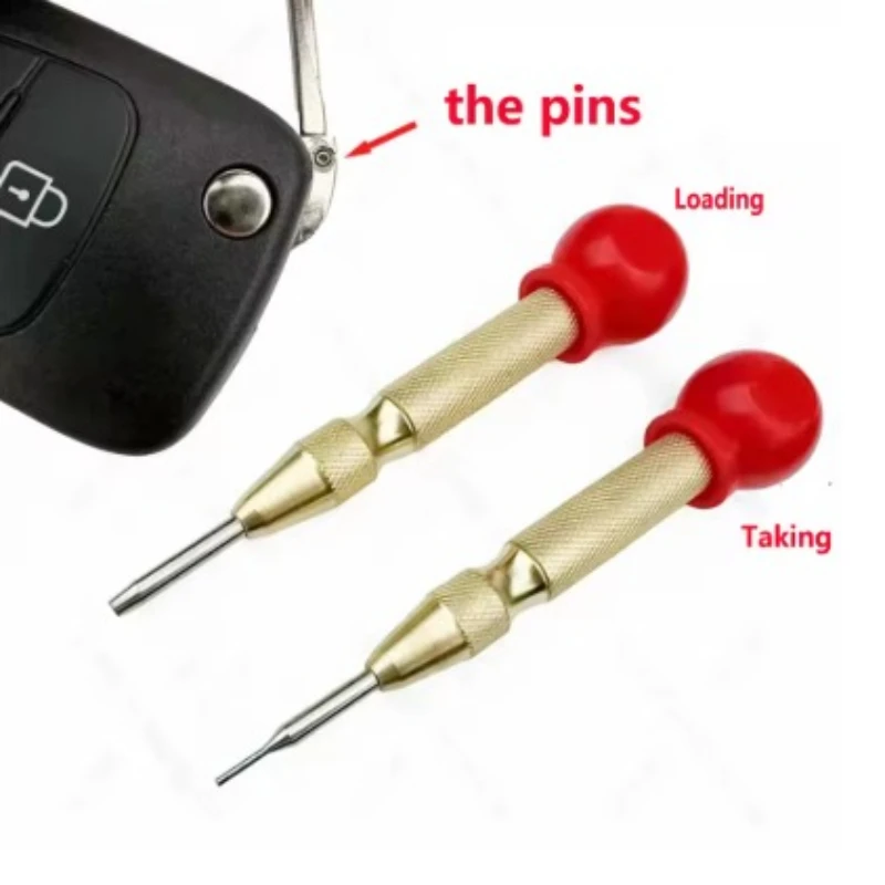Automatic Spring Loaded Center Pin Punch Woodworking Tools Spring Loaded Marking Metal Drill Bits Wood Press Dent Marker Tool