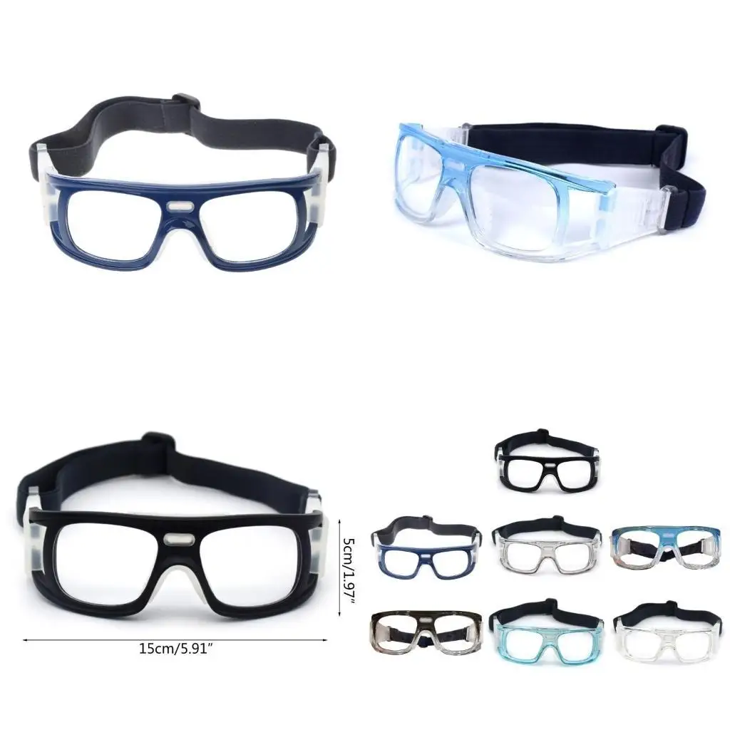 

Y1UC Sports Goggles Glasses Protective Safety Goggles Basketball Glasses Adjustable