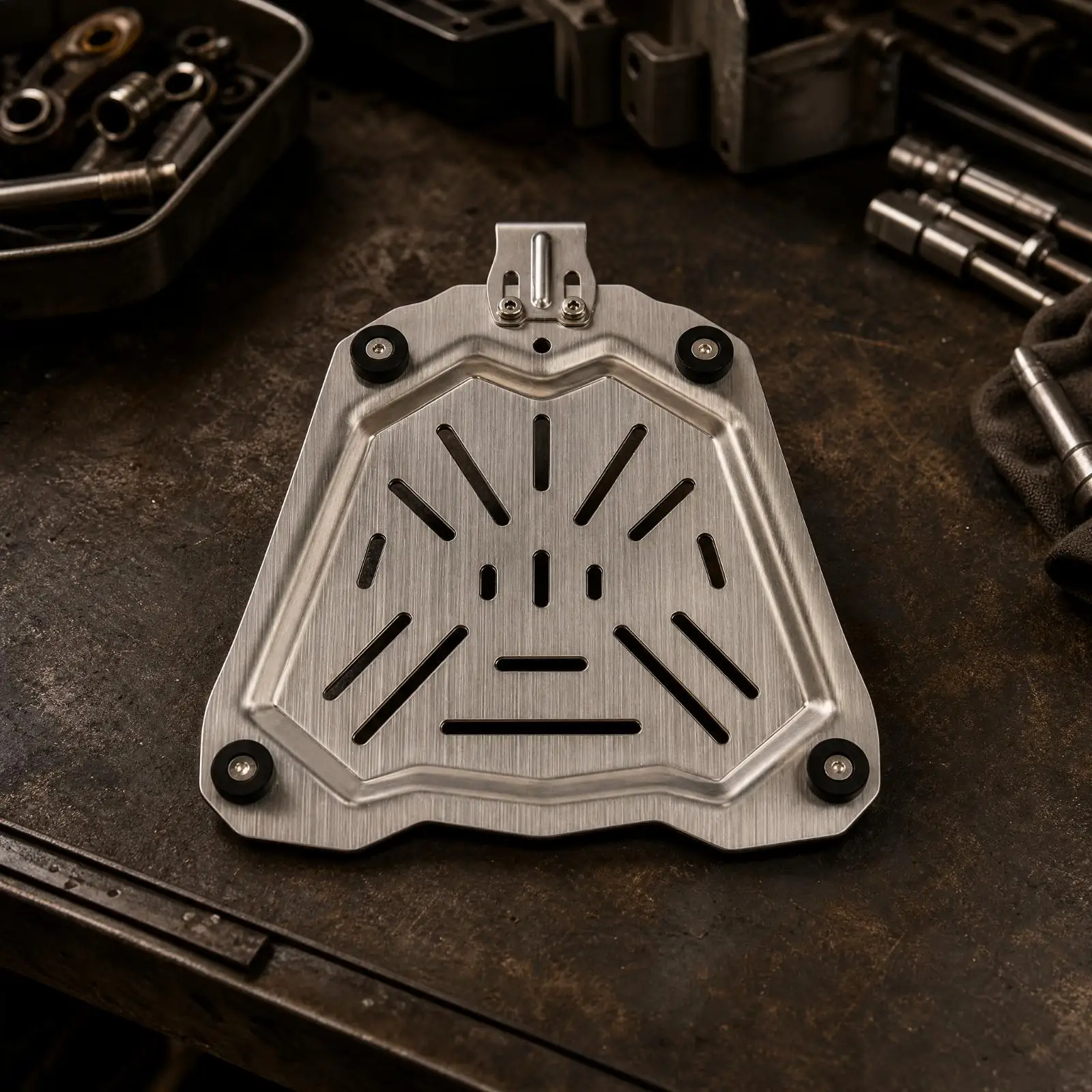 universal-motorcycle-trunk-mounting-plate-with-quick-release-latch-for-rear-luggage-carrier