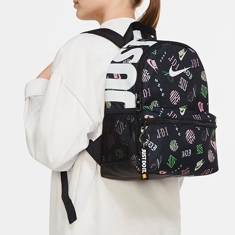Mochila Nike Cotton Mini para Mujer Negra DA5848-010