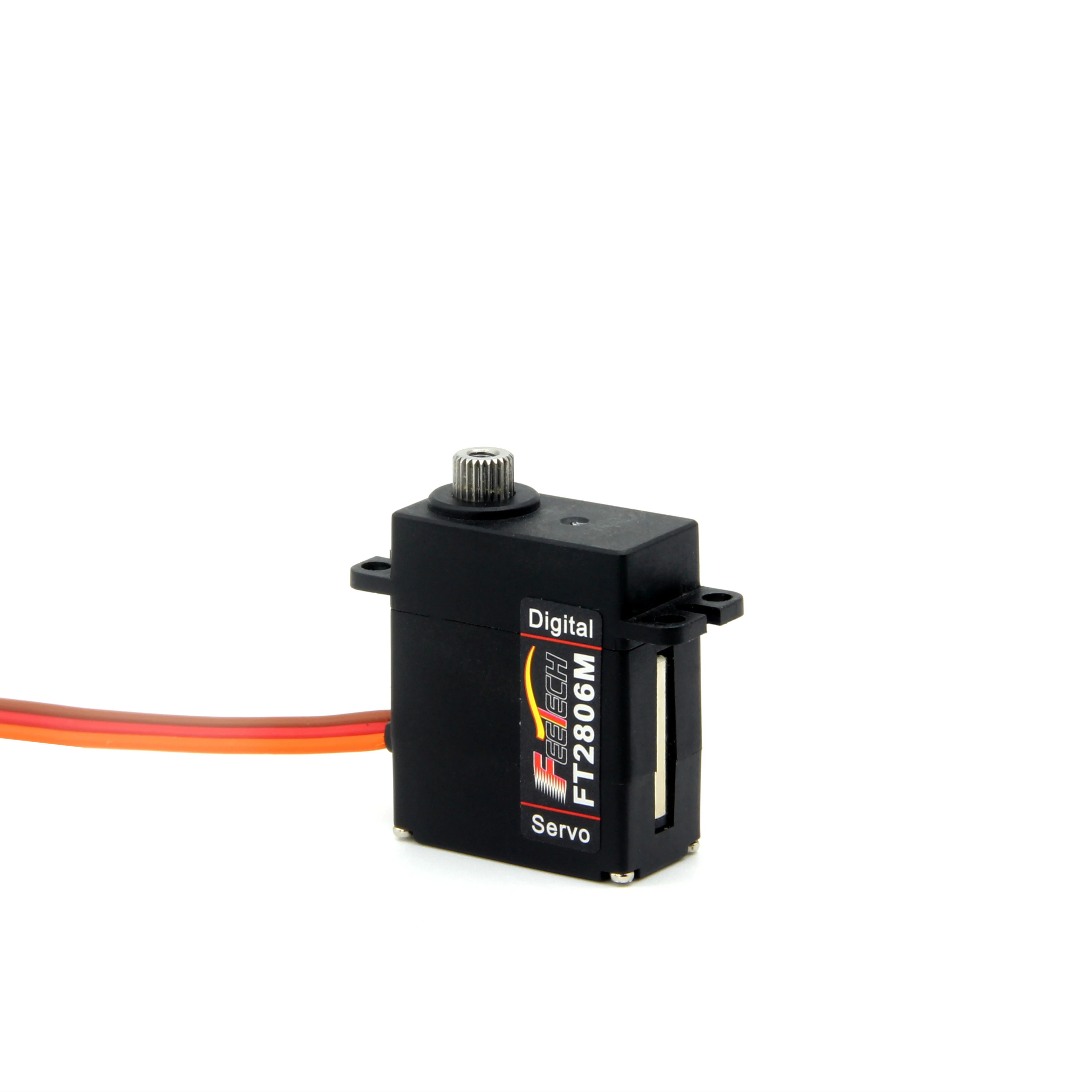 

Feetech FT2806M, 6 кг, см, 180 градусов, цифровой пластиковый сервопривод, 6 В, радиоуправляемый робот-дрон, быстрая реакция