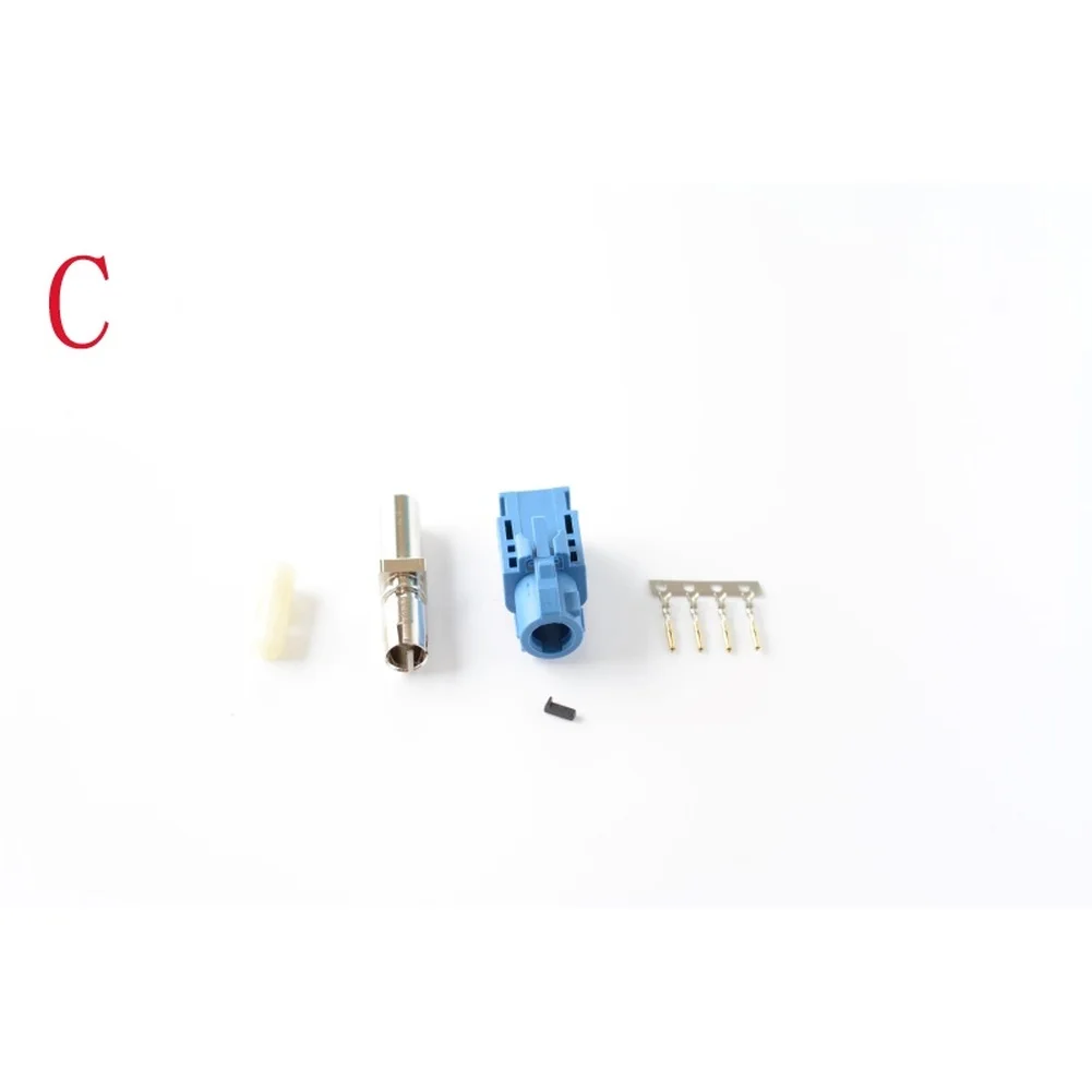 4 Pin C Type LVDS Connector Designed for Vehicle USB Display and Camera Communication Systems Stable Data Transmission