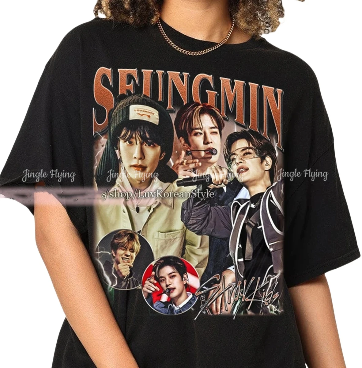 Limited Seungmin Kpop Tshirt Vintage Tribute Aesthetic Sweatshirt Retro Crewneck Sweatshirt Personalized Gift For Women