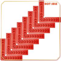 ABFA 8 PCS 4 Inch 90 Degree Positioning Squares, Right Angle Clamps Woodworking Carpenter Corner Clamping Square Tool