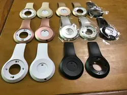 Replacement Earphone Housing, Outside Head Beam, Panel Bezels Parts, Plastic Cover for Solo 2 2.0 3 Wireless Headphone