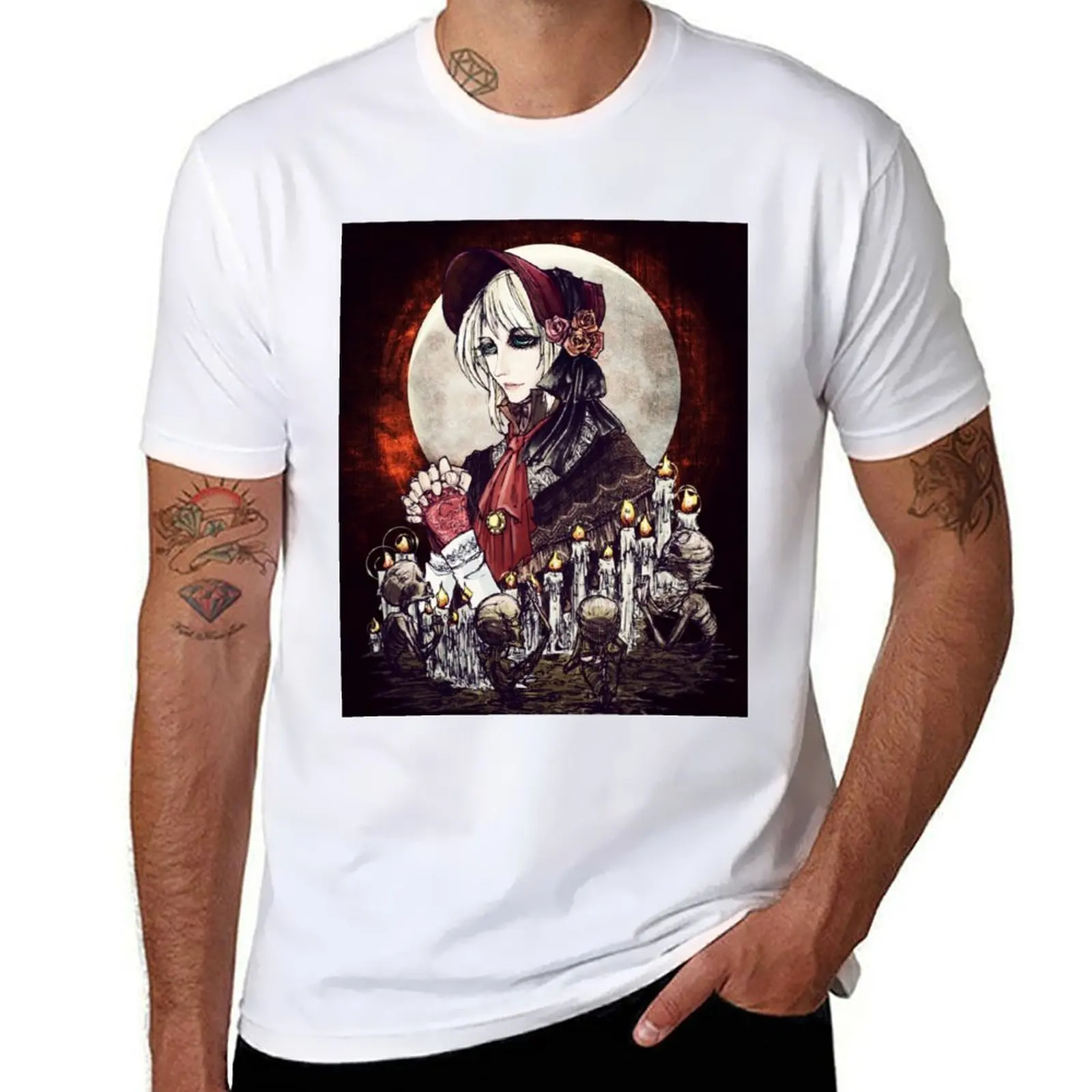 

Bloodborne: Doll T-Shirt man t shirts for men casual t shirt men 100% cotton luxury brand T-Shirt