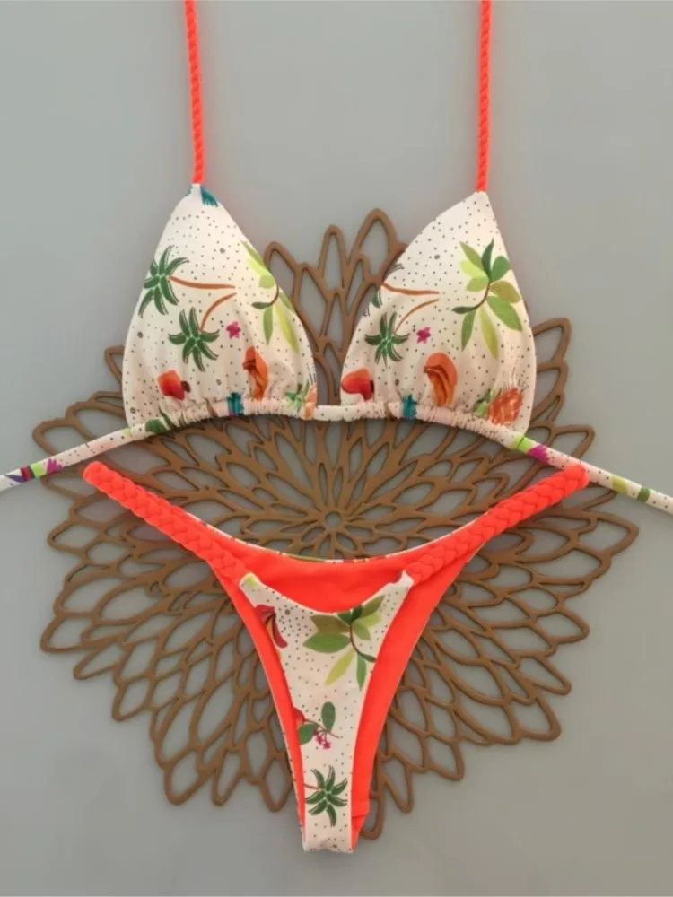 

Новый сексуальный купальник-бикини для женщин: комплект из двух частей с эффектом пуш-ап, бразильский пляжный костюм, бикини