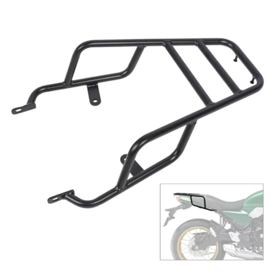 Motorcycle Luggage Rack for Z650RS 2022 to 2024 Motorcycle Rear Cargo Carrier Z650RS Accessories Powersports Luggage Racks Rear