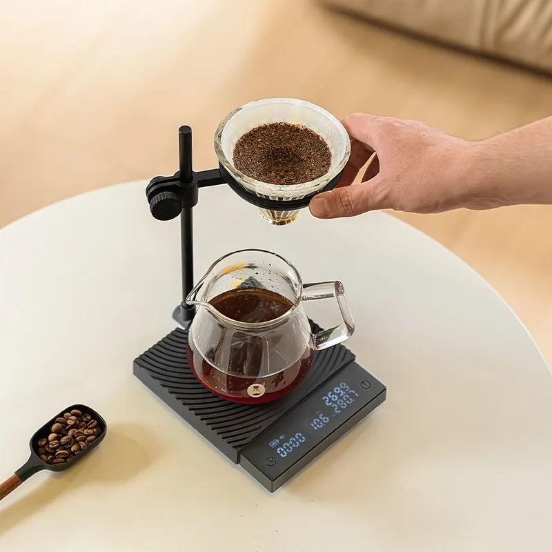 TIMEMORE Black Mirror DUO Smart Coffee Electronic Scale Dual Measurement Weighing Timing High Precision Hand Brewed Coffee Scale