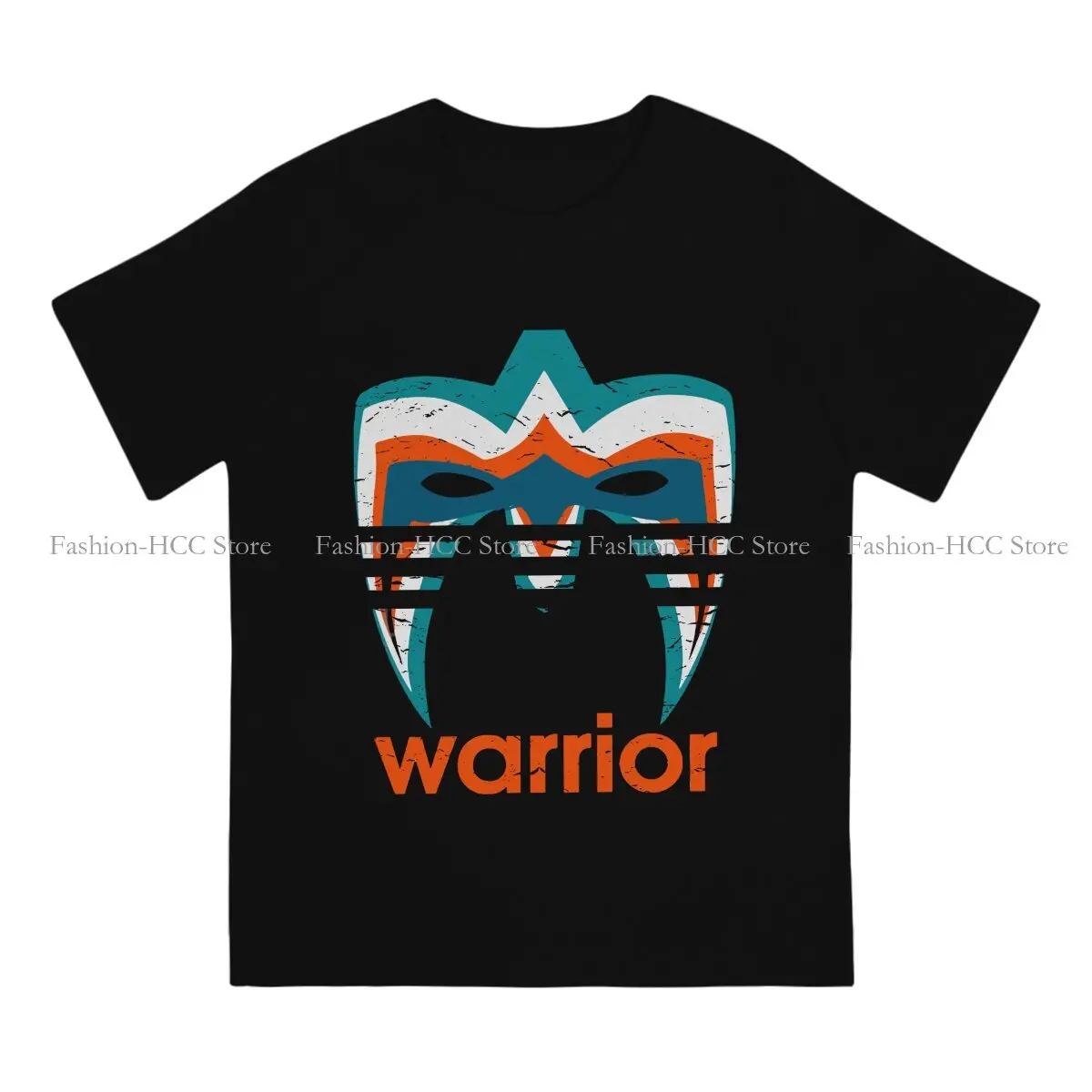 Legend Ultimate Warrior Face Paint Classic Graphic Polyester TShirt Wrestling Style Tops Casual T Shirt Men