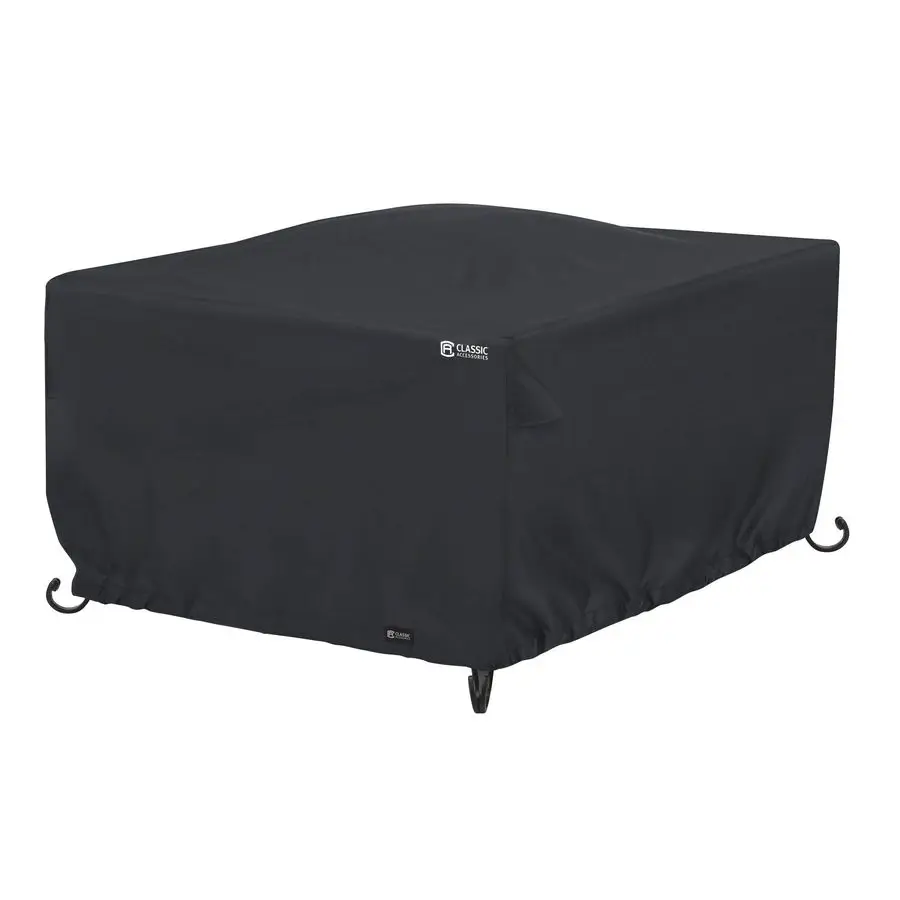 

WaterResistant 42 Inch Square Fire Pit Table Cover, Outdoor Table Cover