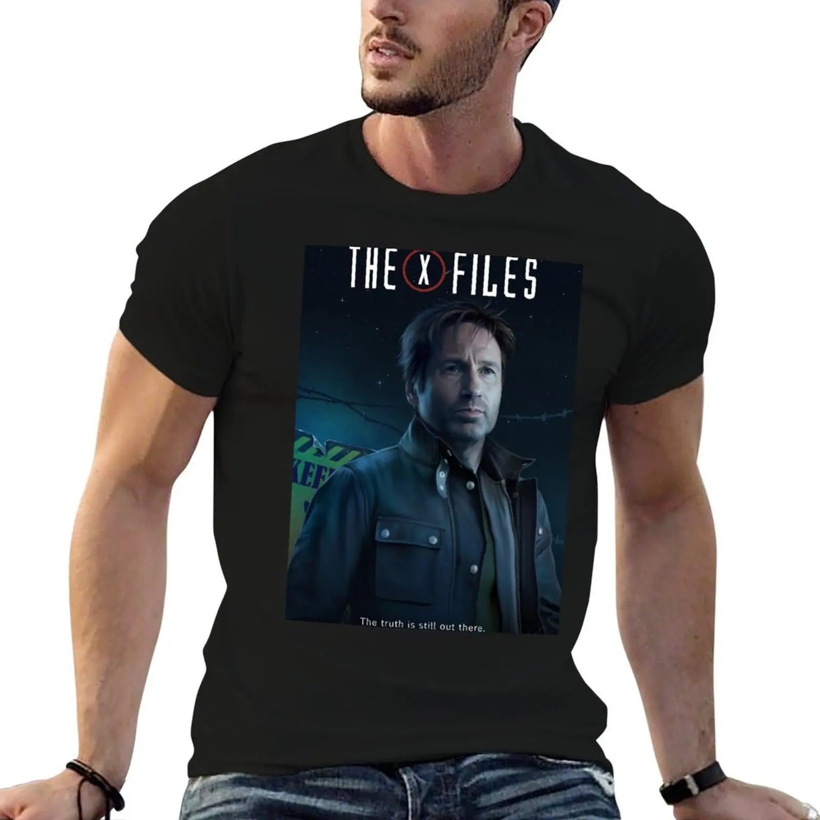 Mulder individual poster n°3 T-Shirt topping anime tshirt mens graphic t-shirts anime