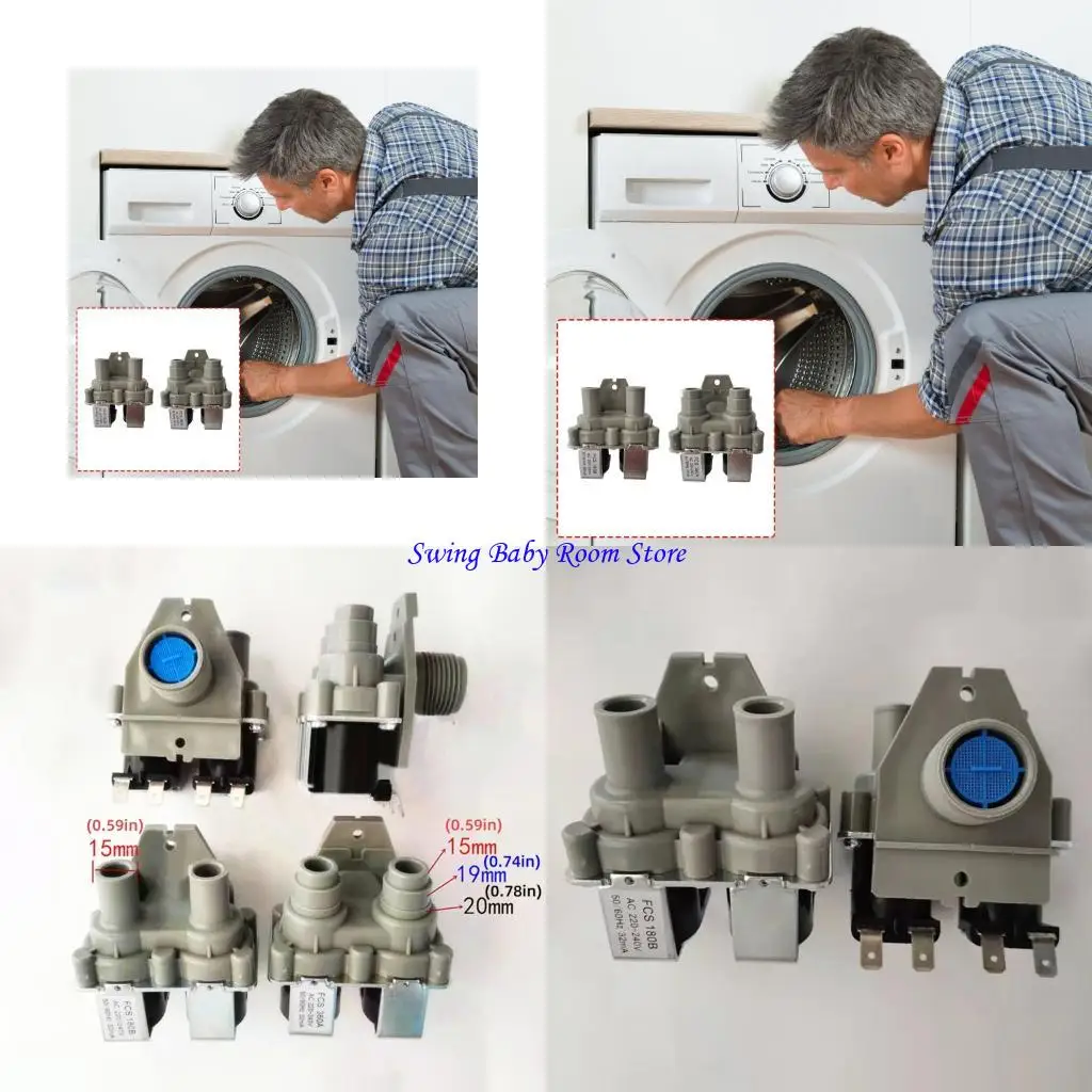 K1AD Automatic Washer Twin Head Component for Fill System Service