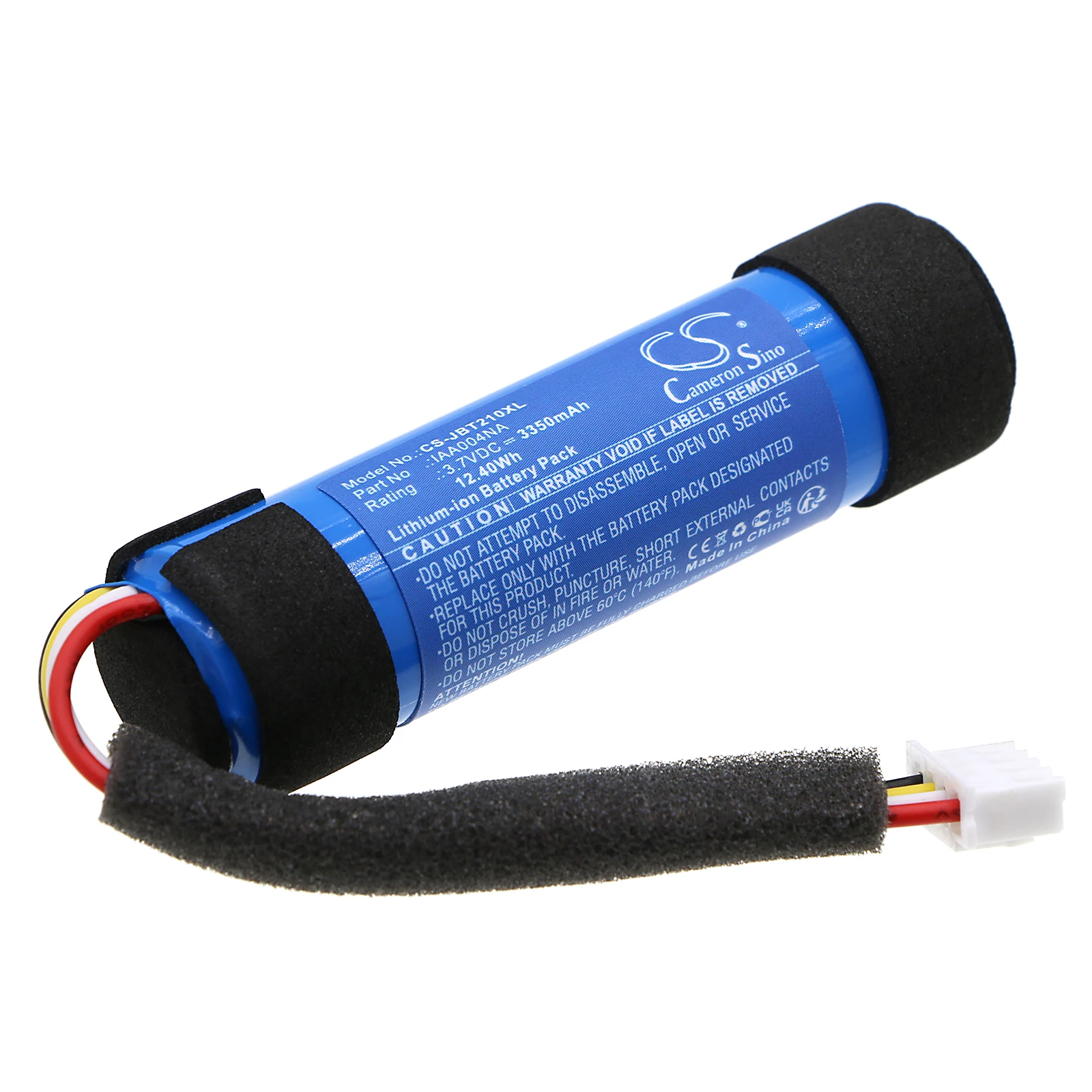 

CS Replacement Battery For JBL Tuner 2 IAA004NA 3350mAh / 12.40Wh Vacuum