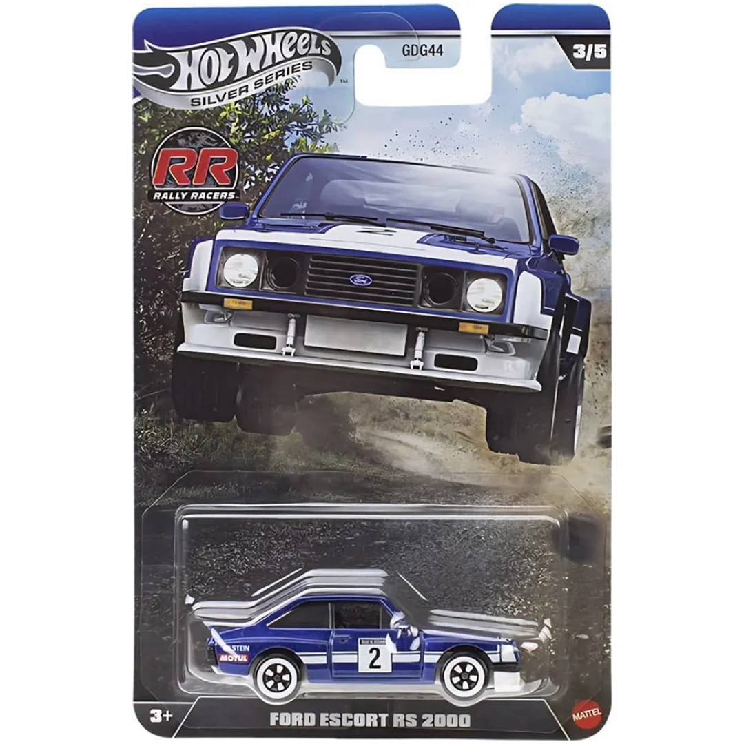 Hot Wheels Silver Series 2026 Rally Racers GDG44 Audi Honda Ford Datsun Lancia 1:64 vehículo de aleación fundido a presión juguete de regalo coleccionable