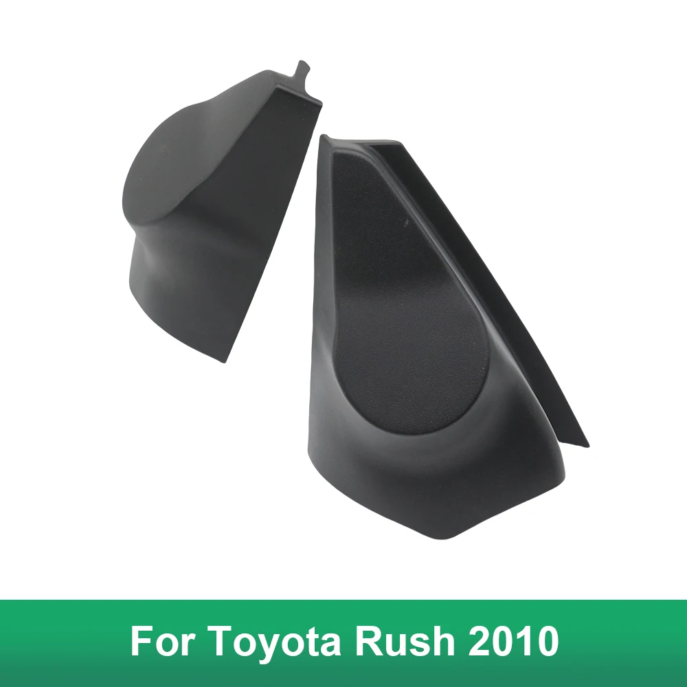 2PCS For Toyota Rush 2010 Car Tweeter Refitting Audio Door Angle Gum Speaker Cover Boxes Mounts