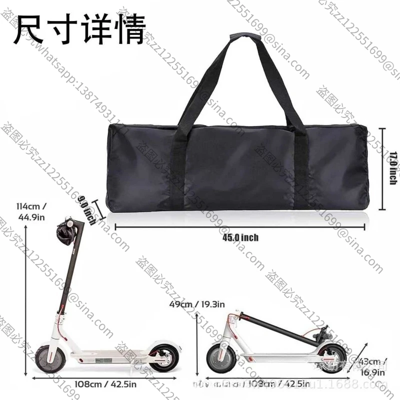Suitable for 420D Oxford Cloth Portable Waterproof and Dustproof Tote Bag Oxford Cloth Folding Storage Bag Portable Bag Black