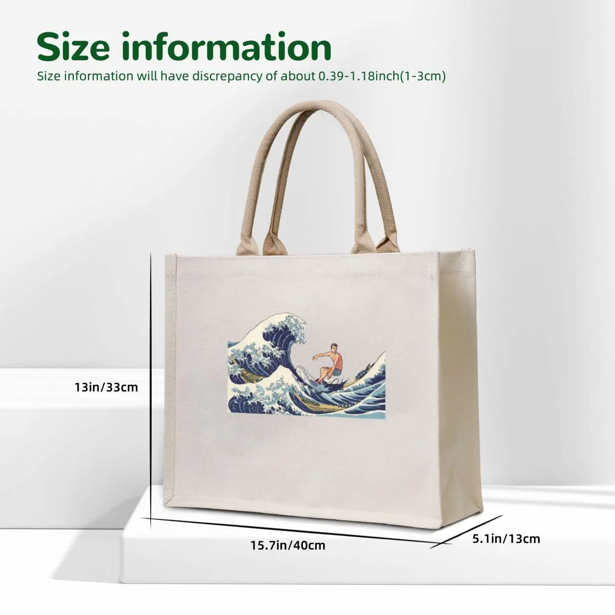 Surfer Big wave off Kanagawa Japanese surf Tote Bag bags luxury women free delivery bags Big bag women Big bag